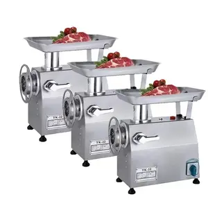 Moedor de carne ce 12, aço inoxidável 120 kg/h, máquina picadora de carne feita