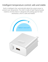 Pengisi Daya Cepat PD 66W Adaptor EU Input 220V Kabel Retractable Tipe-C dengan Set Adaptor Telepon Colokan EU