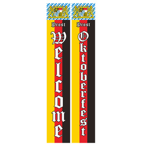 사용자 정의 삼각형 문자열 플래그 장식 커플 바이에른 깃발 배경 벽걸이 깃발 장식 옥토버 페스트 야외 - Product Image 4