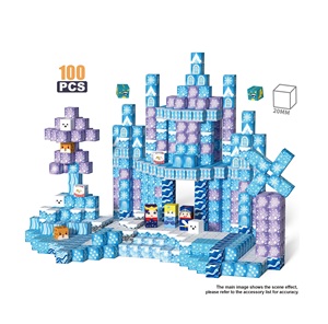 100 pezzo nuovo <span class=keywords><strong>mondo</strong></span> di costruzione a tema avventura Set di blocchi magnetici costruire <span class=keywords><strong>il</strong></span> <span class=keywords><strong>mondo</strong></span> all'ingrosso di fabbrica per i regali dei bambini - Product Image 3
