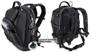 Túi Đựng Dụng Cụ Thợ Mộc Rỗng Không Thấm Nước Lớn Túi Đựng Dụng Cụ Nhiều Túi Túi Đựng Dụng Cụ Kỹ Thuật Viên Hạng Nặng Ba Lô - Product Image 3