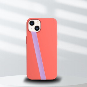 Dragonne de téléphone portable en silicone anti-chute avec logo personnalisé, sangle de poignet réglable et boucle de maintien fine pour téléphone portable - Product Image 2