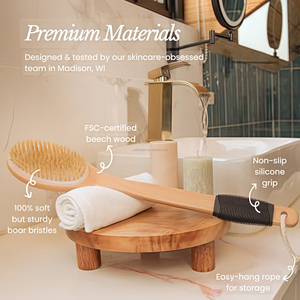 Épurateur de dos <span class=keywords><strong>en</strong></span> <span class=keywords><strong>crin</strong></span> de cheval OEM épurateur de douche à poils naturels <span class=keywords><strong>brosse</strong></span> de bain écologique <span class=keywords><strong>brosse</strong></span> de bain à poils durs <span class=keywords><strong>pour</strong></span> <span class=keywords><strong>le</strong></span> gommage du <span class=keywords><strong>corps</strong></span> à usage domestique - Product Image 3