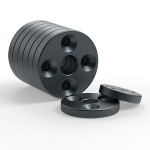 N30M N33M N35M N52 네오디뮴 NdFeB 영구 자석 산업용 자석 코일 파이프 링 고온 저항 - Product Image 5