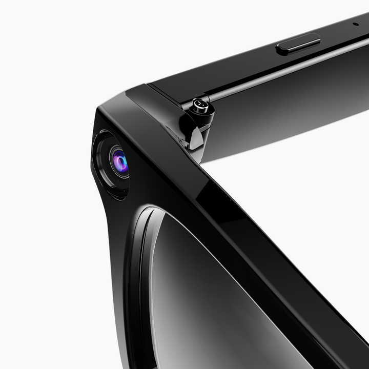Lunettes Intelligentes Traduction TR90 Bluetooth 5.3 - 137 Langues, Haut-Parleurs Micros Intégrés