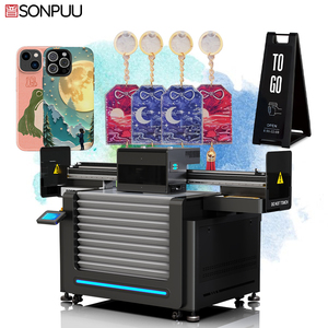 Sonpuu <span class=keywords><strong>Printer</strong></span> UV tekstur <span class=keywords><strong>3D</strong></span> presisi tinggi, <span class=keywords><strong>Printer</strong></span> cepat kering untuk kayu keramik kaca PVC garansi 1 tahun langsung dari pabrik 9060 - Product Image 3