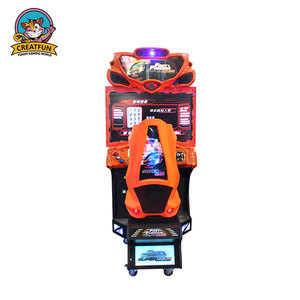Machine de jeu de course automobile à monnayeur pour 1 joueur, pour salles de divertissement et centres commerciaux - Product Image 2