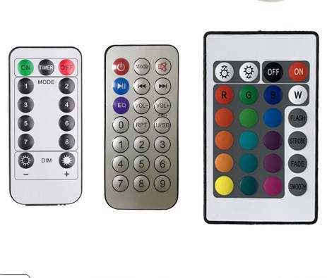 2/3/13/21/24 Keys Button IR Infrared Remote Controller for RGB LED Lamp Universal IR Receiver Emitter Extender Lighting Control