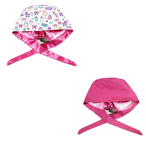 Cappelli Medici Unisex Personalizzati con Stampe Cartoon in Cotone Traspirante con Fodera in Raso Carino per Infermieri e Dottori Colore Personalizzabile - Product Image 2