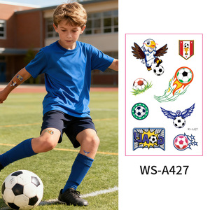 Tatuaje Temporal Impermeable con Transferencia <span class=keywords><strong>de</strong></span> Agua Art Color 2026 Copa <span class=keywords><strong>de</strong></span> Europa para Uso en <span class=keywords><strong>Todo</strong></span> <span class=keywords><strong>el</strong></span> Cuerpo, para Fiestas <span class=keywords><strong>de</strong></span> Aficionados al Fútbol - Product Image 4