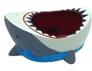 Popular cerámica Shark <span class=keywords><strong>Attack</strong></span> ensaladera Tazón <span class=keywords><strong>Snack</strong></span> Bowl - Product Image 1
