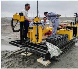 CPT CPTU 크롤러 토양 정적 관입 시험기 CPTU 토양 시험기 250kn SPT CPT 기계 동적 CPT CPT 관입 시험기 CPT 토양 - Product Image 6