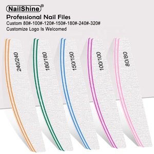 80 # 100 # 150 # 180 # 240 #   <span class=keywords><strong>Lime</strong></span> à ongles double face à rayures, avec <span class=keywords><strong>lime</strong></span> à ongles en émeri durable, pour salons de manucure, outil de soin des ongles - Product Image 1