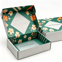Boîtes d'emballage personnalisées pour vêtements et perruques en carton ondulé avec impression de logo