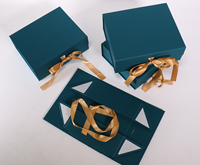 Boîte cadeau magnétique de luxe avec faible MOQ, boîte cadeau en carton à fermeture magnétique, grande boîte cadeau rigide pliée à fermeture magnétique, emballage pour chaussettes