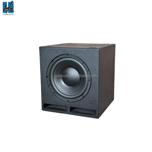 Hzaudio hz12a duy nhất 12inch hoạt động loa siêu trầm PA hệ thống âm thanh Powered loa siêu trầm loa cho sân khấu & nhà thờ & BGM & phòng tập thể dục - Product Image 2