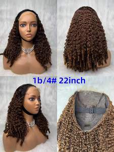 Letsfly Aktion 78$ Burmesische Pixie Curly Perücken Ohne Kleber 5x5 Lace Closure 10A 16-22 Zoll Verfügbar Unverarbeitetes Reines Echthaar 100% Menschliches Haar - Product Image 5