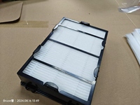 Filtre à air HEPA personnalisé en usine, retient 99,99 % des particules. 97% de la saleté est éliminée jusqu'à 0. 3 microns à l'intérieur du vide