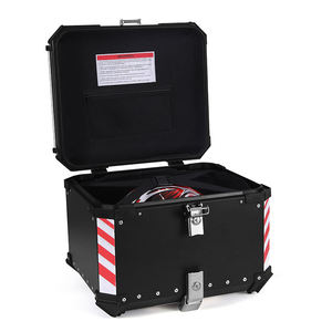 45L Silver X Design Caja trasera extraíble Caja superior de <span class=keywords><strong>aluminio</strong></span> Maleta para motocicleta - Product Image 4