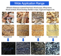 Four de carbonisation continu pour marc de café, balle de riz et charbon de bois, moteur haute capacité, respectueux de l'environnement, en acier inoxydable
