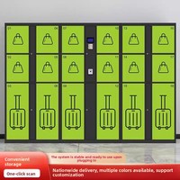 Casiers à bagages intelligents, armoires de rangement en libre-service, casiers connectés préassemblés pour supermarchés, gares ferroviaires, sites touristiques