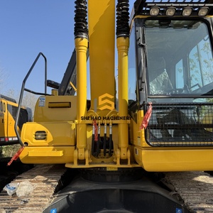 Machinerie de terrassement puissante et économe en carburant, excavatrice hydraulique sur chenilles Komatsu PC160 d'occasion de 16 tonnes - Product Image 2