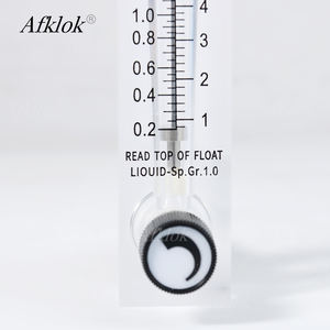 Débitmètre à tube en verre en acier inoxydable de haute précision pour le contrôle du <span class=keywords><strong>gaz</strong></span> azote liquide Débitmètre rotamètre réglable - Product Image 4