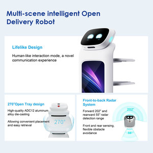 Robot Camarero de Alta Tecnología para Publicidad y Comercio en China, Robot Humanoide con IA para Entrega de Alimentos en Hoteles, Restaurantes y Negocios - Product Image 1