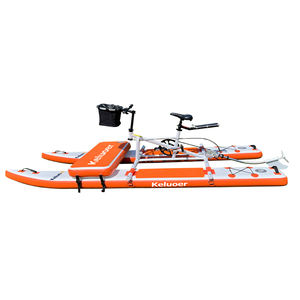 Bateau flottant gonflable portable pliable pour parc aquatique, loisirs aquatiques, 1 personne, bouée flottante gonflable - Product Image 1