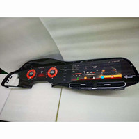 Autoradio Android double écran 12,3 pouces, lecteur DVD, écran LCD, tableau de bord pour Dodge Challenger SRT Hellcat 2015-2023