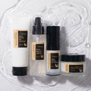 Set de Cuidado Facial con Mucina de Caracol, Marca Privada, Hidratante, Antiarrugas, Vegano, Secreción de Caracol, Alta Calidad, Orgánico - Product Image 1