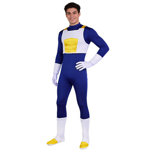 Costume de cosplay Super Saiyan Vegeta, costume d'anime Dragon Ball, combinaison pour homme, combinaison intégrale pour spectacle sur scène - Product Image 2