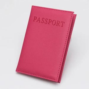Funda de Pasaporte Portátil, Resistente al Agua, de Cuero PU, con Bolsillo para Tarjetas de Identificación y Crédito, Unisex - Product Image 6