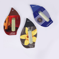 Diffuseur de voiture suspendu haut de gamme intelligent avec démarrage/arrêt automatique, accessoire orné de strass, parfum d'huiles essentielles aromatiques longue durée