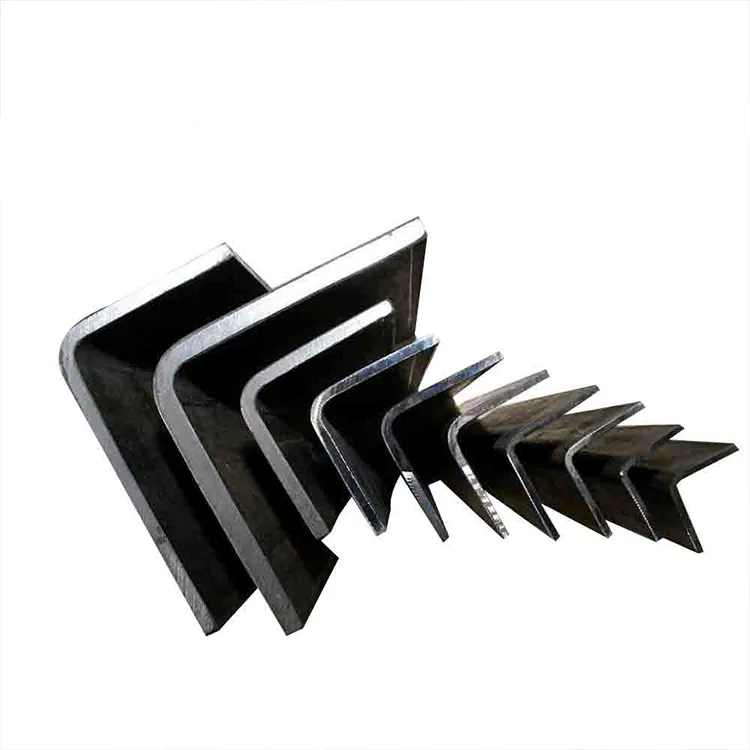Ángulos de acero de hierro al carbono personalización al por mayor 80x80 50x50 75x75 con descuento popular