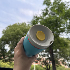 OW09 <b>Custom</b> LOGO 12oz/20oz Stainless Steel Vacuum Insulated Coffee Tumbler Eco-Friendly Button Cap <b>Water</b> <b>Bottle</b> - Product Image 2