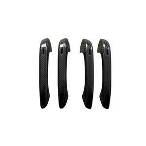 OUER Nueva Cubierta de Manija de Puerta de Fibra de Carbono Pulida Mejorada para Macan Cayenne con Ajuste Universal - Product Image 2