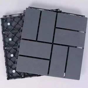 กระเบื้องปูพื้นระเบียงภายนอกลายไม้พลาสติกแบบประกอบสำเร็จ - Product Image 5