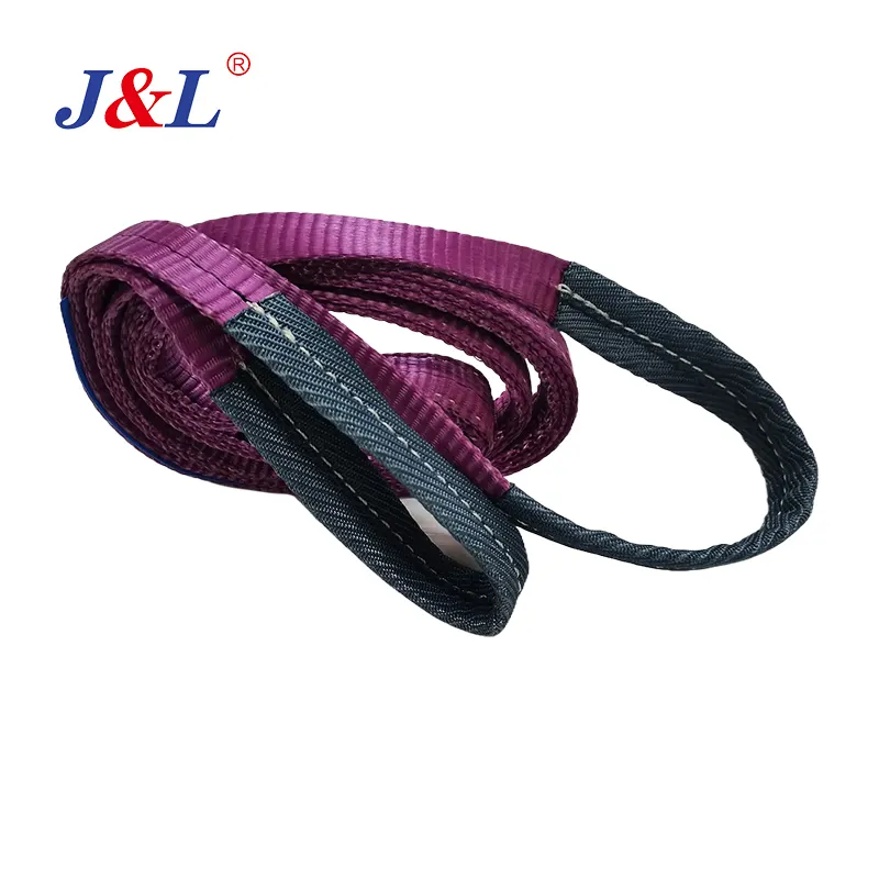 JULI flat webbing sling 1.5 inch OEM ODM 1 inch nylon webbing for construction lifting supporting heavy duty