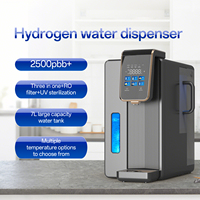 Distributeur d'eau hydrogénée WOPIN en acier inoxydable avec alimentation USB/électrique/manuelle, eau chaude/froide pour usage domestique et hôtelier