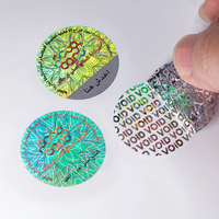 Etiqueta Holográfica 3D Personalizada, Etiqueta de Seguridad VOID a Prueba de Manipulación, Fabricante de Etiquetas VOID
