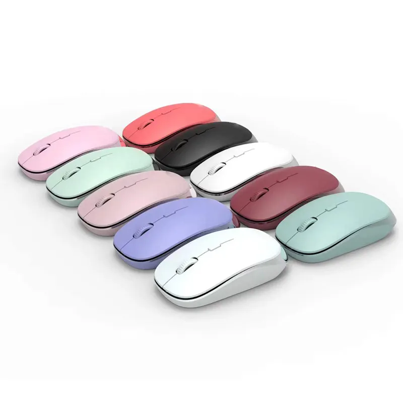 New Bluetooth dual-mode wireless mouse charging luminous computer notebook office mute wireless hp computer mouse