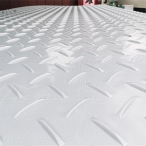 Zspe trắng chống trượt polyethylene PE lát Hội Đồng Quản trị HDPE sàn nhựa Mat mặt đất bảo vệ tạm thời Road tấm - Product Image 1