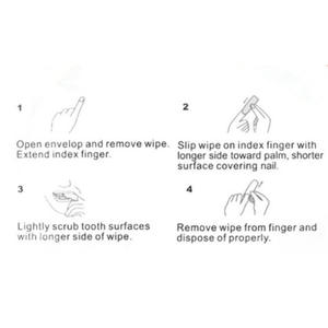 Disposable Oral Hygiene Finger <b>Cot</b> for Stain Removal and Teeth Whitening Multi-Purpose Accessory for Oral Care - Product Image 2