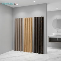 FORMORE Panneau mural moderne et durable pour décoration intérieure, fabriqué en matériau WPC, imperméable, usage commercial, motif personnalisable