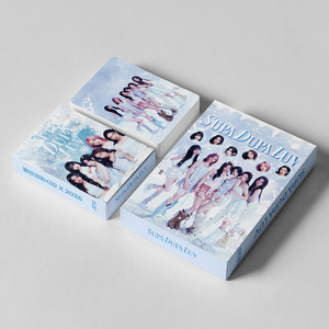 55 pièces/ensemble Photocards KPOP BABYMONSTER HD Album individuel Supa Dupa Luv Double face Cartes LOMO RUKA ASA AHYEON RAMI RORA Cadeau pour fans - Product Image 4