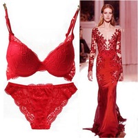Haute qualité été femmes ensemble de Lingerie Sexy dentelle soutien-gorge brodé slips Bikini culotte en gros adultes Spandex