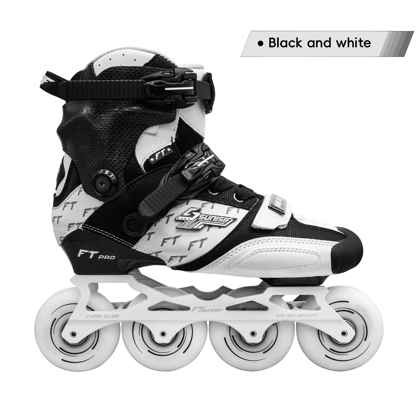 Black& white carbon fiber CUFF