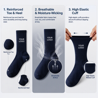 Chaussettes décontractées pour hommes, design personnalisé OEM, coton peigné de qualité supérieure, douces, respirantes, absorbant la transpiration, écologiques, chaussettes d'été pour hommes