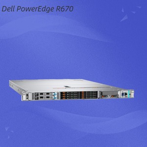 เซิร์ฟเวอร์แบบแร็ค PowerEdge R670 รองรับซีออนคู่ 6 DDR5 PCIe Gen5 NVMe SSD HDD สำหรับศูนย์ข้อมูลองค์กร คอมพิวเตอร์คลาวด์ AI - Product Image 4